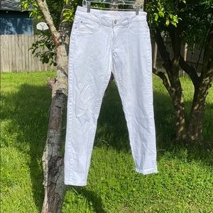 DL1961 white cotton jeans